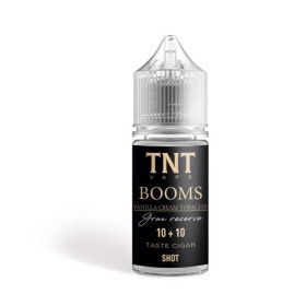 BOOMS VANILLA CREAM TOBACCO GRAN RESERVE MINI SHOT 10ML TNT VAPE