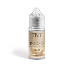 BOOMS VANILLA CREAM TOBACCO MINISHOT 10ML TNT VAPE
