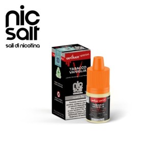 TOBACCO VANIGLIA 10ML TPD AI SALI DI NICOTINA VAPORART