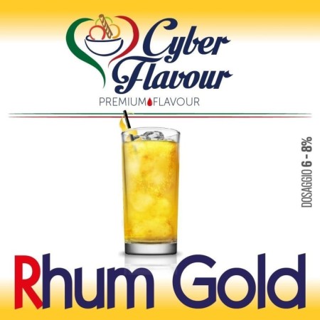 RHUM GOLD AROMA 10ML CYBERFLAVOUR