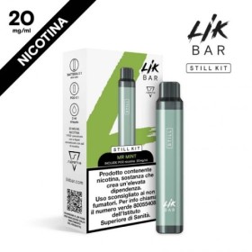 LIK BAR STILL STARTER KIT GREY + MR MINT POD SUPREM-E
