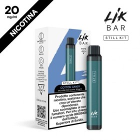 LIK BAR STILL STARTER KIT BLUE + COTTON CANDY POD SUPREM-E