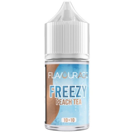 FREEZY PEACH TEA MINI SHOT 10ML FLAVOURAGE