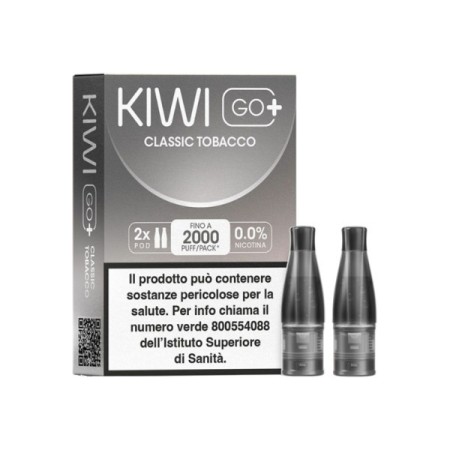 CLASSIC TOBACCO KIWI GO + POD (2 PEZZI)