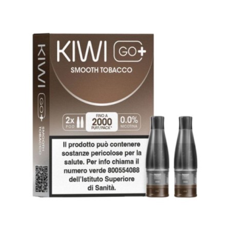 SMOOTH TOBACCO KIWI GO + POD (2 PEZZI)