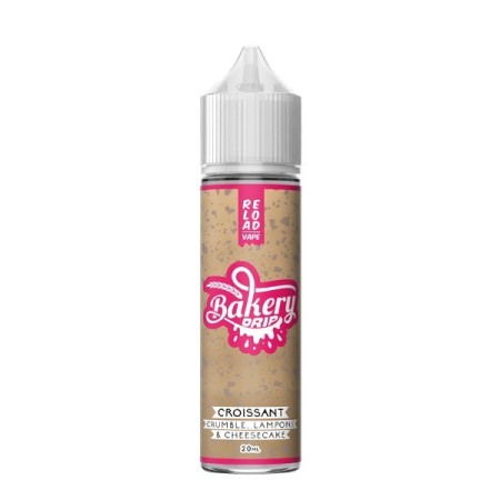 CROISSANT CRUMBLE LAMPONE & CHEESECAKE BAKERY DRIP SHOT 20ML RELOAD VAPE