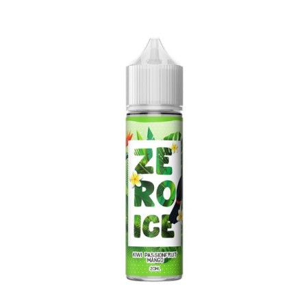 KIWI PASSION FRUIT MANGO ZEROICE  SHOT 20ML RELOAD VAPE