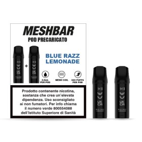 BLUE RAZZ LEMONADE MESHBAR POD PRERICARICATA