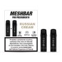 RUSSIAN CREAM MESHBAR POD PRERICARICATA