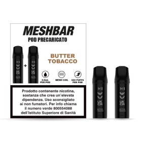 BUTTER TOBACCO MESHBAR POD PRERICARICATA