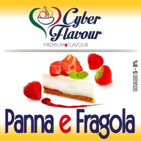 PANNA E FRAGOLA AROMA 10ML CYBERFLAVOUR