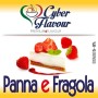 PANNA E FRAGOLA AROMA 10ML CYBERFLAVOUR