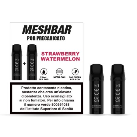 STRAWBERRY WATERMELON MESHBAR POD PRERICARICATA