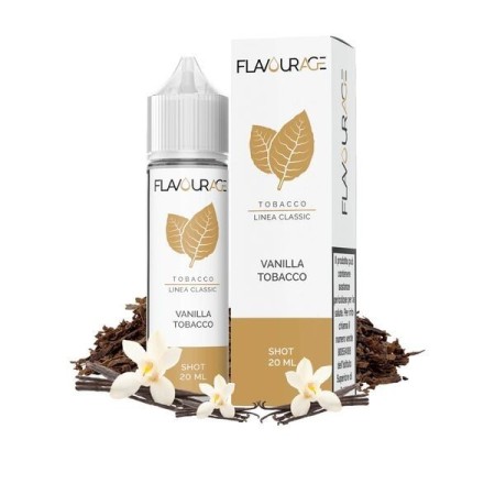 VANILLA TOBACCO SHOT 20ML FLAVOURAGE