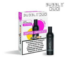 LAMPONE E LIMONATA ICE POD (1 PEZZO) BUBBLE DUO VAPORART