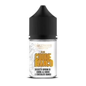 CUORE BIANCO MINI SHOT GOLDWAVE