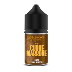 CUORE MARRONE MINI SHOT GOLDWAVE