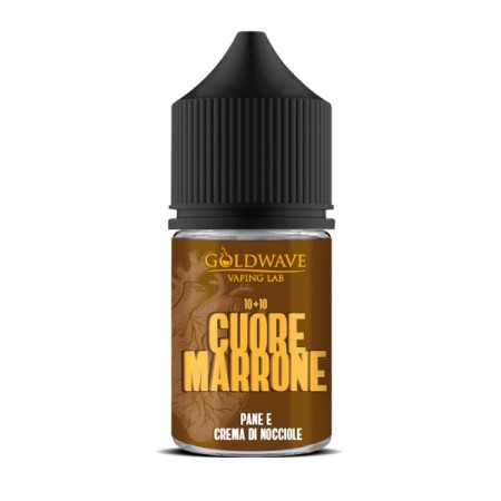 CUORE MARRONE MINI SHOT GOLDWAVE