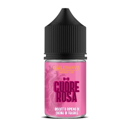 CUORE ROSA MINI SHOT GOLDWAVE