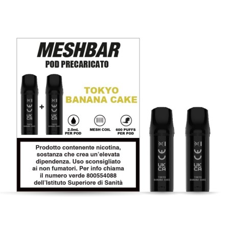 TOKYO BANAN CAKE MESHBAR POD PRERICARICATA
