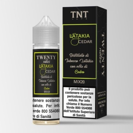 LATAKIA CEDAR SHOT 20ML TNT VAPE