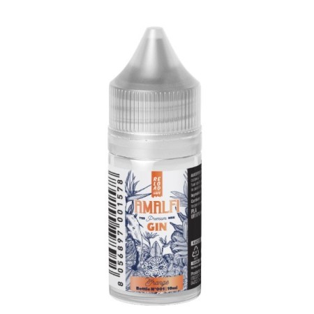 AMALFI GIN ORANGE MINISHOT 10ML RELOAD VAPE
