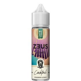 RUM STRAWBERRY & PEACH ZEUS SHOT 20ML RELOAD VAPE