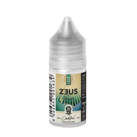RUM LIME SYRUP ZEUS MINI SHOT 10ML RELOAD VAPE