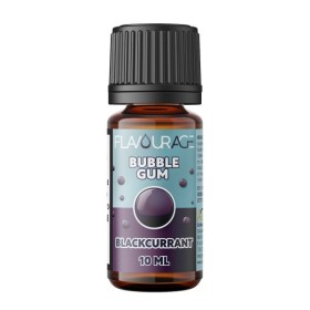 BLACKCURRANT BUBBLE GUM AROMA 10ML FLAVOURAGE