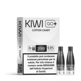 COTTON CANDY ICE KIWI GO + POD (2 PEZZI)