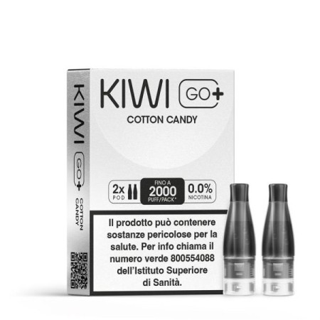 COTTON CANDY ICE KIWI GO + POD (2 PEZZI)