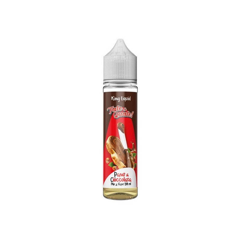 PANE E CIOCCOLATA TALE E QUALE SHOT 20ML KING LIQUID
