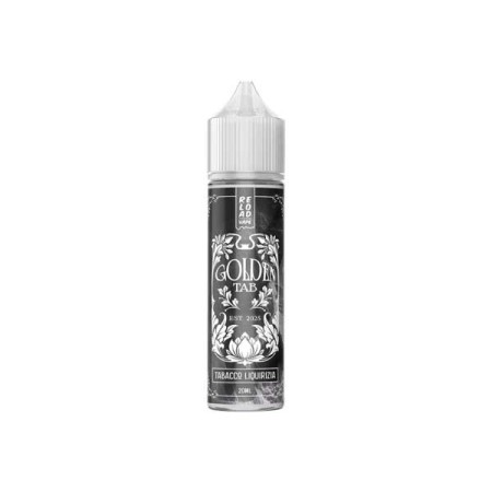 TABACCO LIQUIRIZIA GOLDEN TAB SHOT 20ML RELOAD VAPE