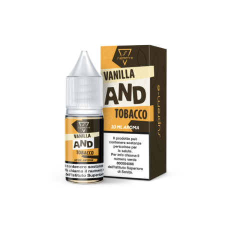 VANILLA AND TOBACCO AROMA 10ML SUPREM-E