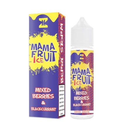 BERRY STORM BLACKCURRANT MAMA FRUIT SHOT 20ML HISTORY MOD