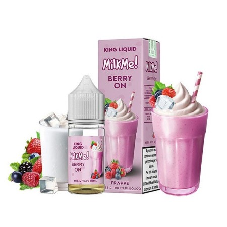 BERRY ON MILK ME! MINISHOT 10ML KING LIQUID