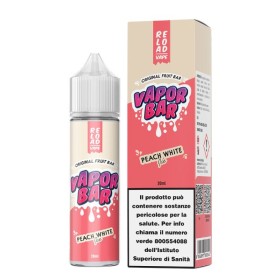 PEACH WHITE ICE VAPOR BAR SHOT 20ML RELOAD VAPE