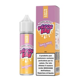 TRIPLE APPLE VAPOR BAR SHOT 20ML RELOAD VAPE