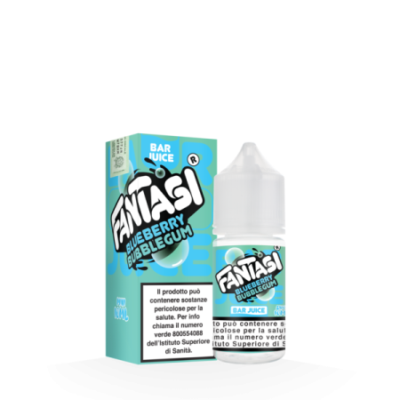 BLUEBERRY BUBBLE GUM ICE BAR JUICE MINI SHOT 10ML FANTASI