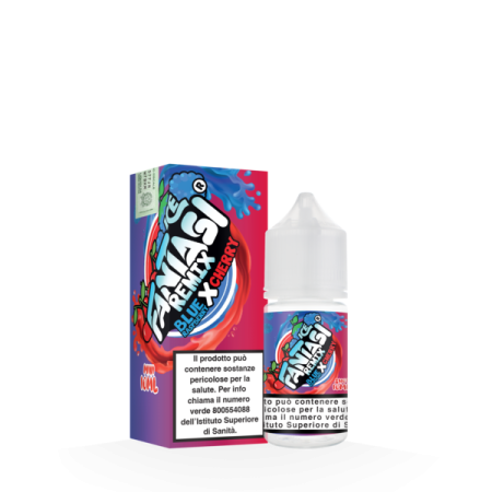BLUE RASPBERRY X CHERRY ICE FANTASI REMIX MINI SHOT 10ML FANTASI