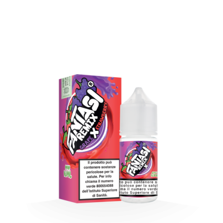 GRAPE X STRAWBERRY ICE FANTASI REMIX MINI SHOT 10ML FANTASI