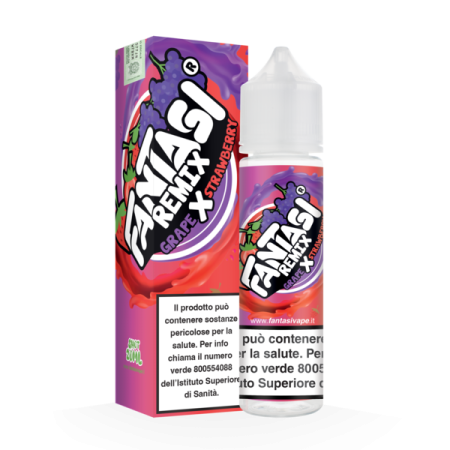 GRAPE X STRAWBERRY ICE FANTASI REMIX SHOT 20ML FANTASI