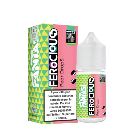 PEAR DROPS FEROCIUS MINI SHOT 10ML FANTASI