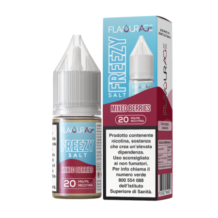 MIXED BERRIES FREEZY SALT TPD 10ML FLAVOURAGE