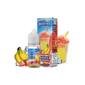 FRAGOLA & BANANA GRANITIKA MINISHOT 10ML KING LIQUID