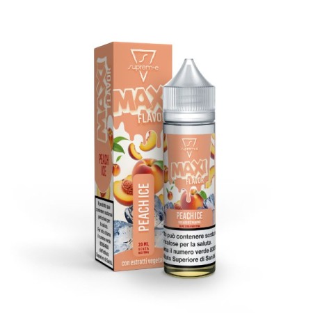 PEACH ICE MAXI FLAVOUR SHOT MIX 20ML SUPREM-E