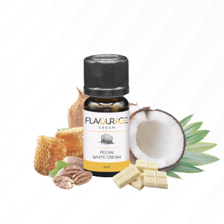 PECAN WHITE CREAM AROMA 10ML FLAVOURAGE