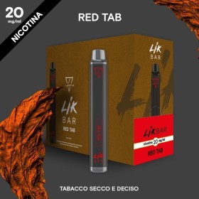 RED TAB LIKBAR 20 NIC 600 PUFF SUPREM-E