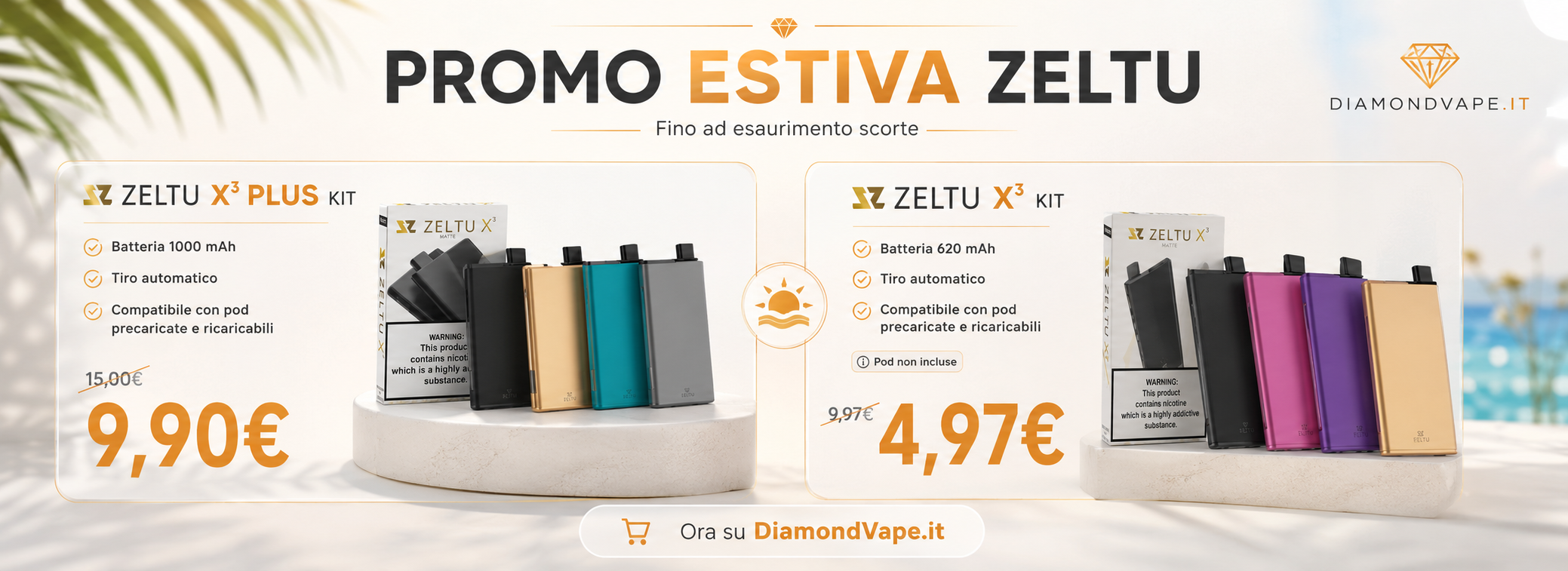 ZELTU PROMOZIONE ESTIVA