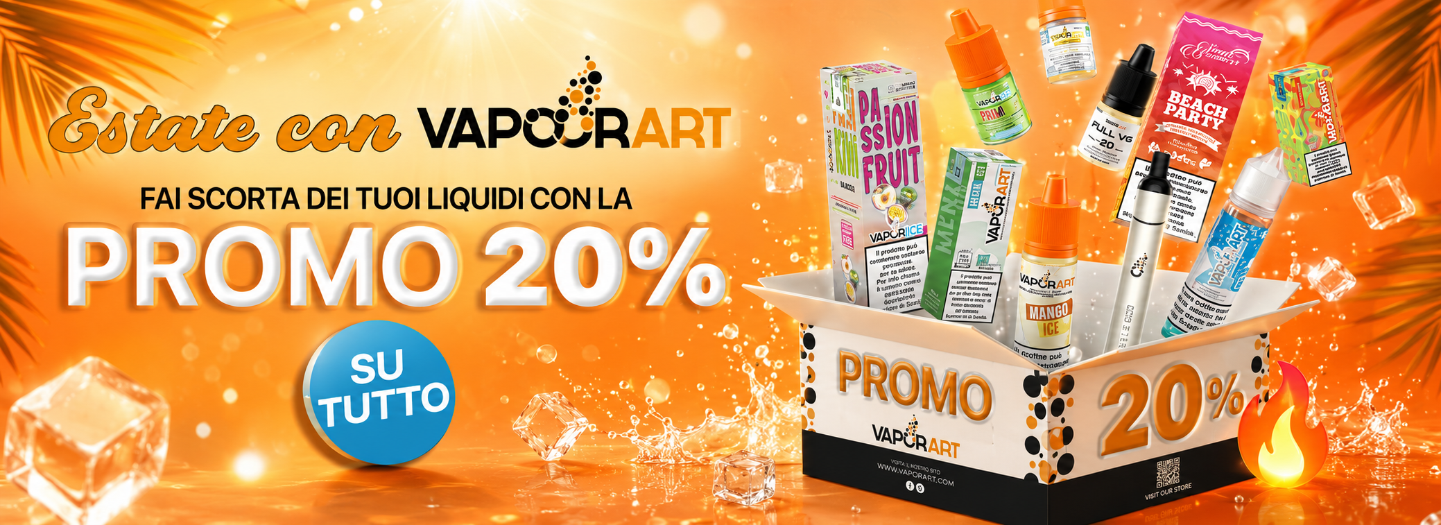 PROMOZIONE 20% VAPORART